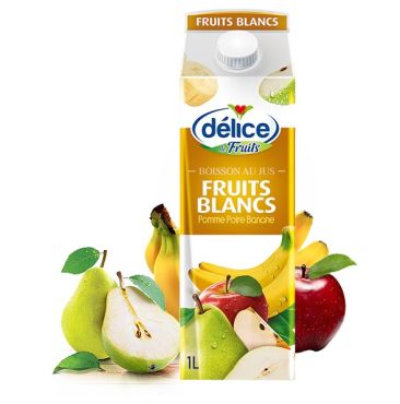 Delice White Fruit Juice 1Ltr